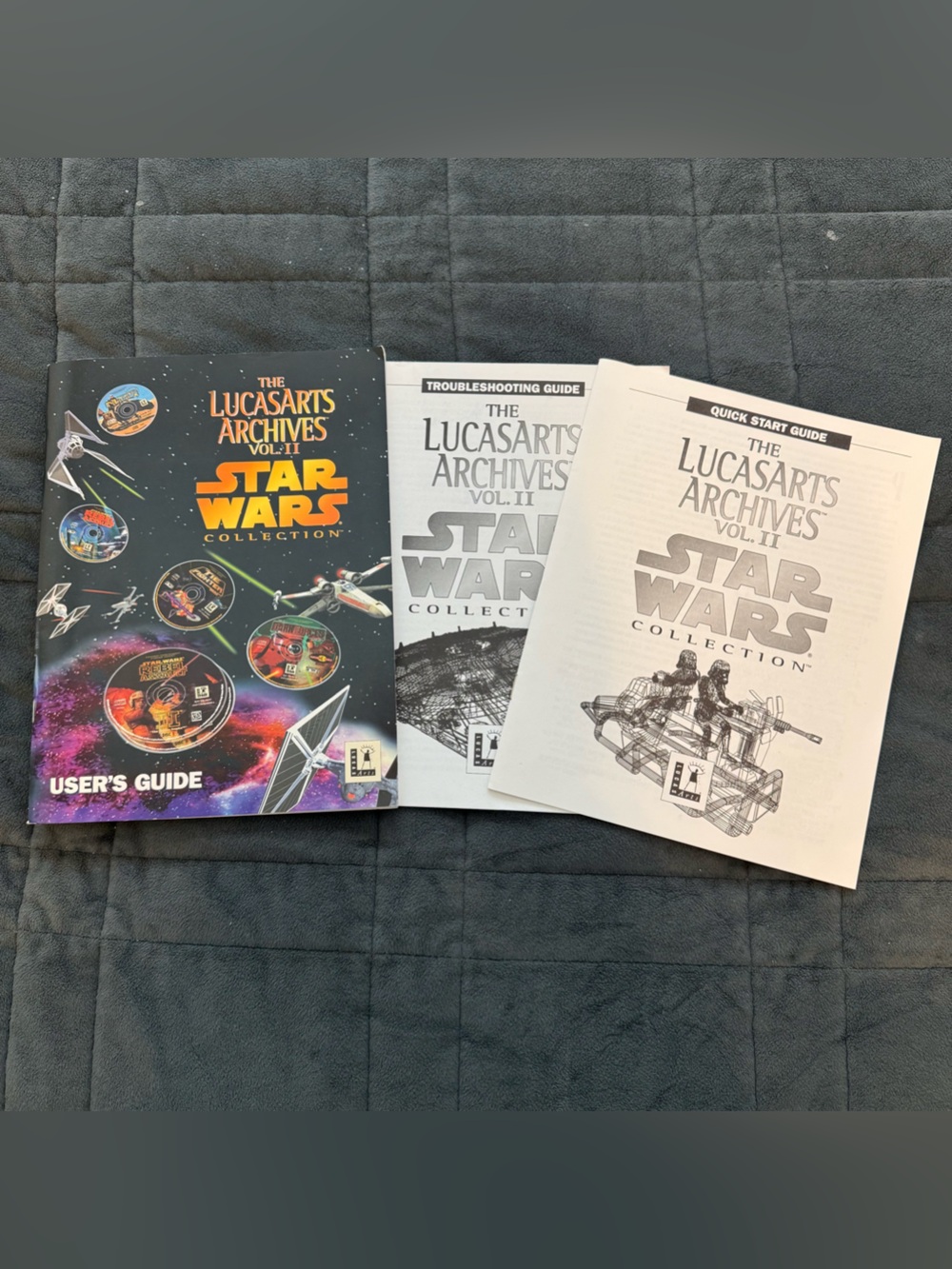 Vintage LucasArts Star Wars Collection Vol II User Guide